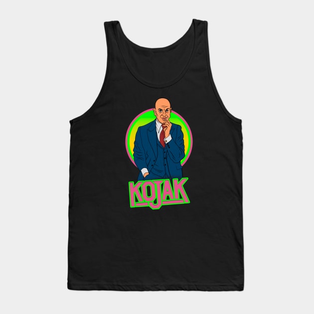 Kojak - TV Shows Tank Top by GiGiGabutto